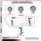 Service Caster 4 Inch Semi Steel Cast Iron Wheel Swivel Caster Set with Roller Bearings SCC SCC-20S420-SSR-4 - alternate 3
